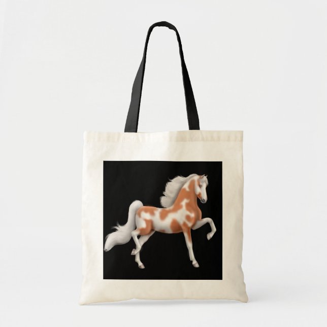 Amerikaner Saddlebred Farben-Pferdetasche Tragetasche (Vorne)