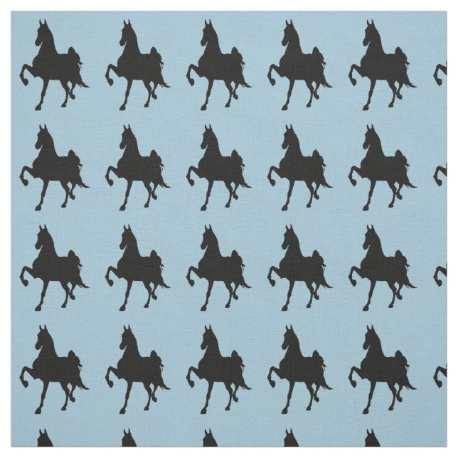 Amerikaner Saddlebred Pferd Stoff (Muster)