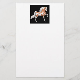 Amerikaner Saddlebred Pferdebriefpapier Briefpapier