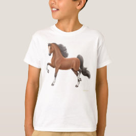 Amerikaner Saddlebred scherzt T - Shirt