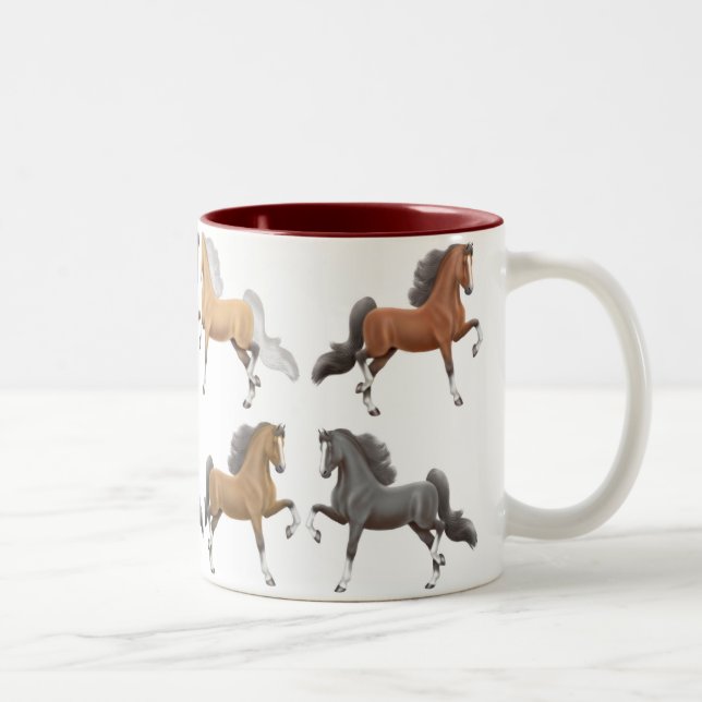 Amerikaner Saddlebreds Tasse (Rechts)