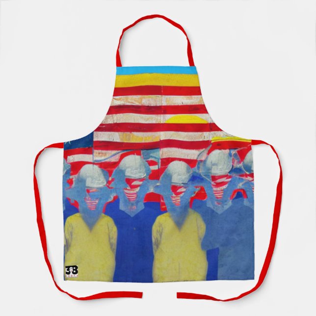 Amerikaner Schürze (Vorderseite)