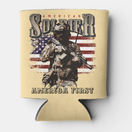 Amerikaner Soldat Can Cooler Dosenkühler