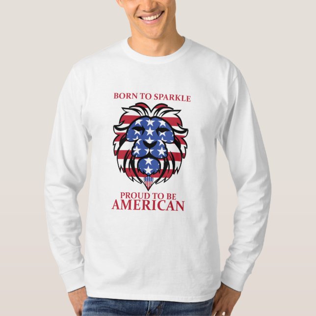 Amerikaner T-Shirt (Vorderseite)