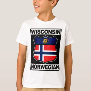 Amerikanerin Wisconsin T-Shirt