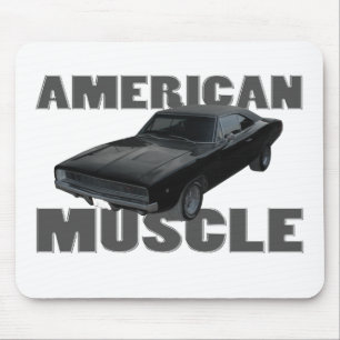 Amerikanermuskel 1968 des Dodgeladegeräts r/t Mousepad