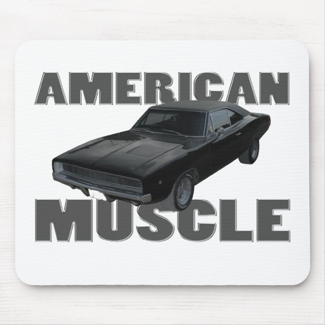 Amerikanermuskel 1968 des Dodgeladegeräts r/t Mousepad (Vorne)