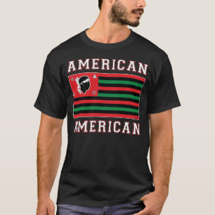Amerikanisch-Amerikanisch (dunkles T-Shirt) T-Shirt