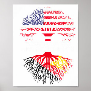 Amerikanisch angebaut mit papua-neuguineischen Wur Poster