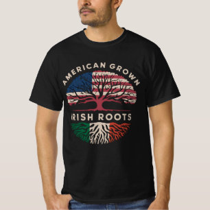 Amerikanisch gewachsene irische Wurzeln St. Patric T-Shirt