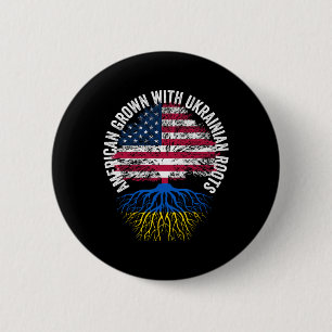 Amerikanisch gezüchtete ukrainische Wurzeln Button