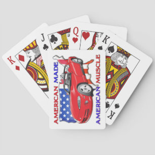 Amerikanisch hergestellte Muscle-Cars-Spielkarten Spielkarten