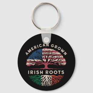 Amerikanisch Irish Roots St Patrick's Day Schlüsselanhänger