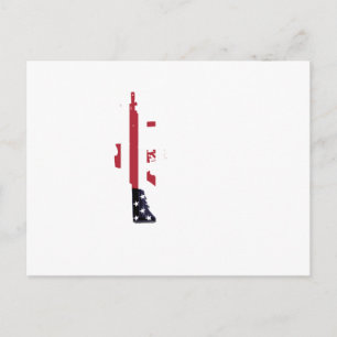 Amerikanisch M4 Postkarte