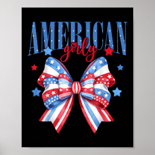 Amerikanisch Mädchenhaft Süß Kokette Schleife 4. J Poster