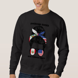 Amerikanisch mit peruanischen Wurzeln Peru Peruane Sweatshirt