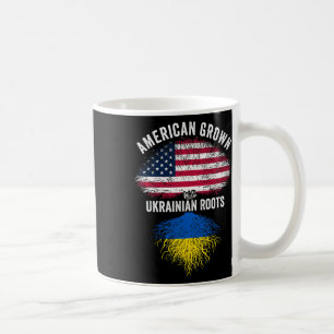 Amerikanisch mit ukrainischen Wurzeln USA Ukraine Kaffeetasse