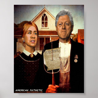 Amerikanisch Pathetisch Poster