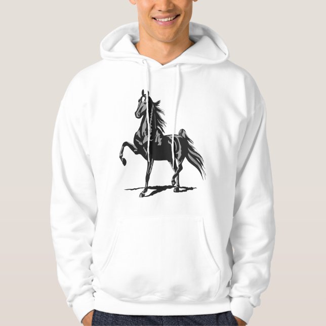 Amerikanisch Saddlebred Hoodie (Vorderseite)