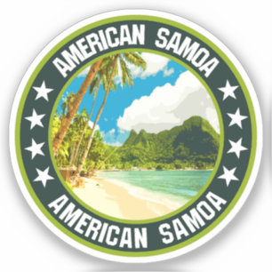 Amerikanisch-Samoa Aufkleber