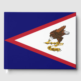 Amerikanisch-Samoa-Flagge Gästebuch