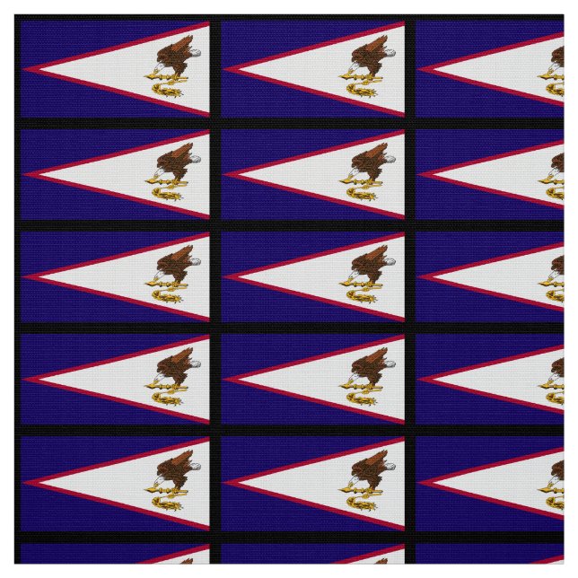 Amerikanisch-Samoa-Flagge Stoff (Muster)
