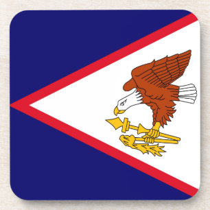 Amerikanisch-Samoa Getränkeuntersetzer