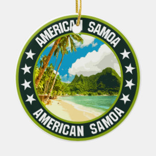 Amerikanisch-Samoa Keramik Ornament