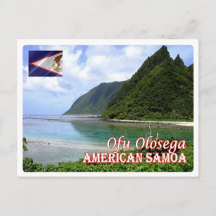 Amerikanisch Samoa - Ofu Olosega - Postkarte