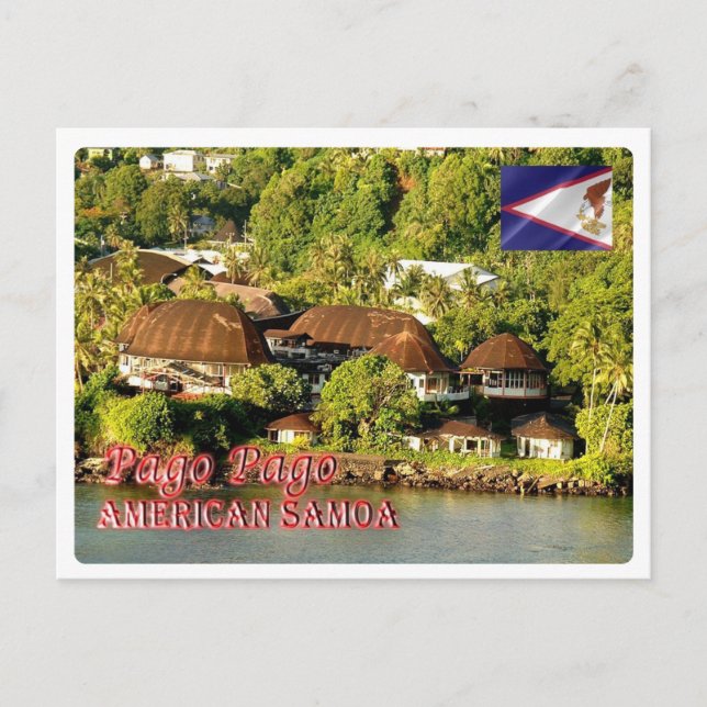 Amerikanisch-Samoa - Pago Pago - Postkarte (Vorderseite)