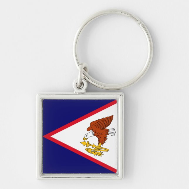 Amerikanisch-Samoa Schlüsselanhänger (Vorne)