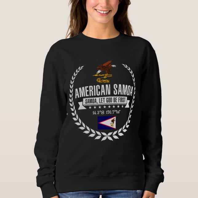 Amerikanisch-Samoa Sweatshirt (Vorderseite)