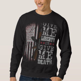 Amerikanische Adler geben mir Freiheit oder geben Sweatshirt