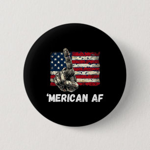 Amerikanische Af Flag 4. Juli Patriotic Gif Button