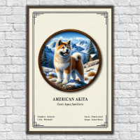 Amerikanische Akita-Zoologie-Serie