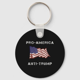 Amerikanische Anti-Trump-Flagge Schlüsselanhänger