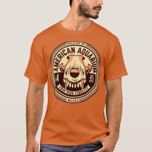Amerikanische Aquarium am besten mit Logo T-Shirt