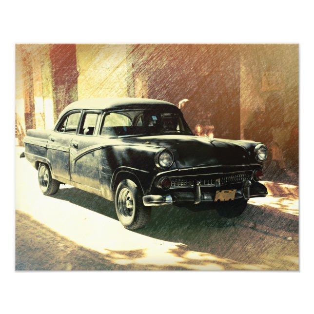 Amerikanische Autos in Havanna, kubanisches Foto d (Vorne)