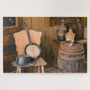 Amerikanische Banjo-Puzzle Puzzle