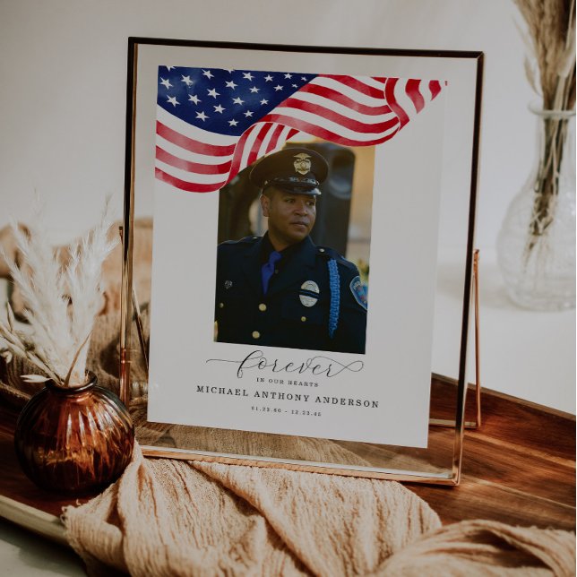 Amerikanische Beerdigung für immer in unserem Herz (Von Creator hochgeladen)