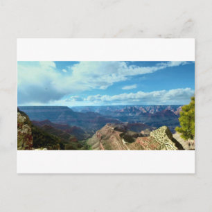 Amerikanische Bergketten mit Grand-Canyon Postkarte
