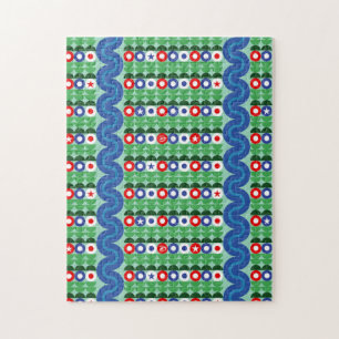 Amerikanische Blume - Puzzle