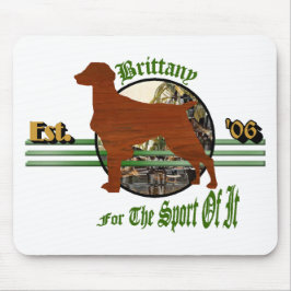 Amerikanische Bretagne Spaniel Geschenke Mousepad