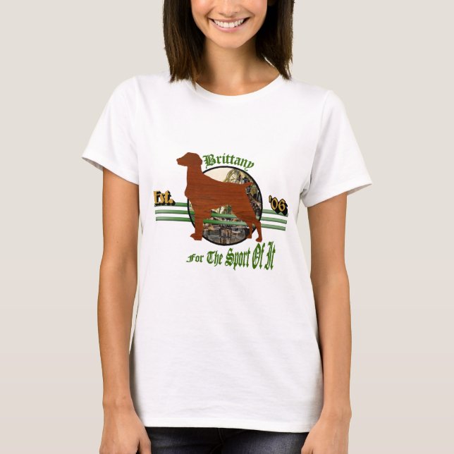 Amerikanische Bretagne Spaniel Geschenke T-Shirt (Vorderseite)