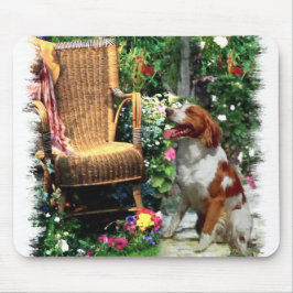 Amerikanische Bretagne Spaniel Kunstgeschenke Mousepad
