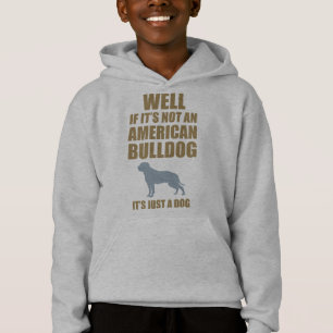 Amerikanische Bulldogge Hoodie