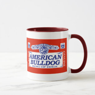 Amerikanische Bulldogge Tasse