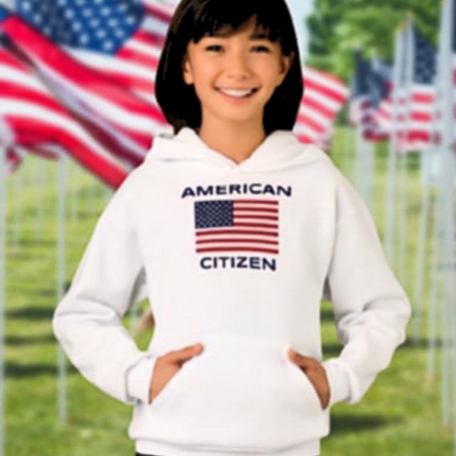 Amerikanische Bürger kühne USA Flag Kids Hoodie (Von Creator hochgeladen)