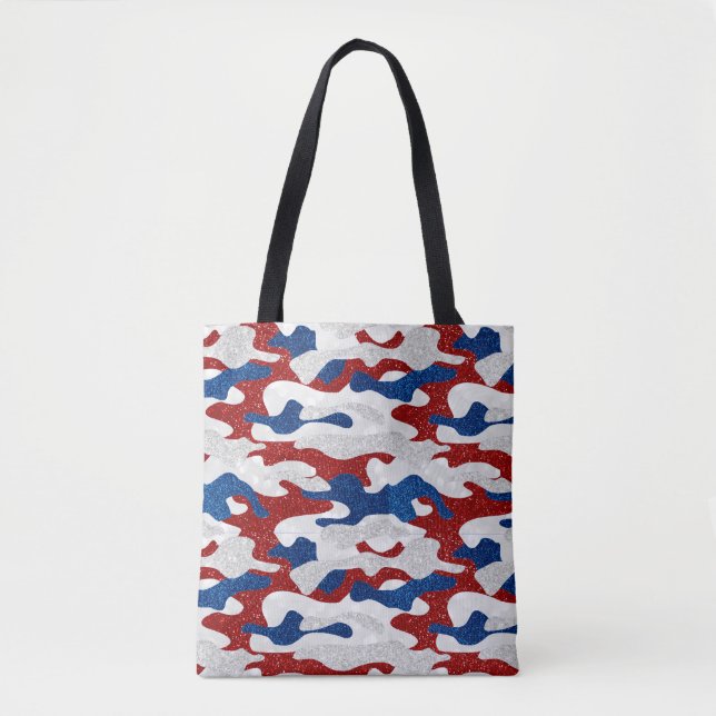 Amerikanische Camouflage 4. Juli Glitzer (Vorderseite)