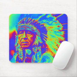 Amerikanische Cheffrau Art Mouse Mat Mousepad